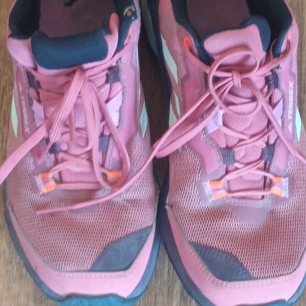 Pink shoes they look cool